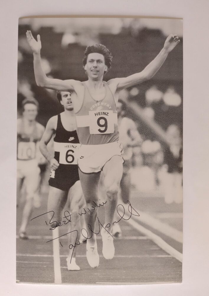 David Moorcroft autograph (hand-signed photograph)