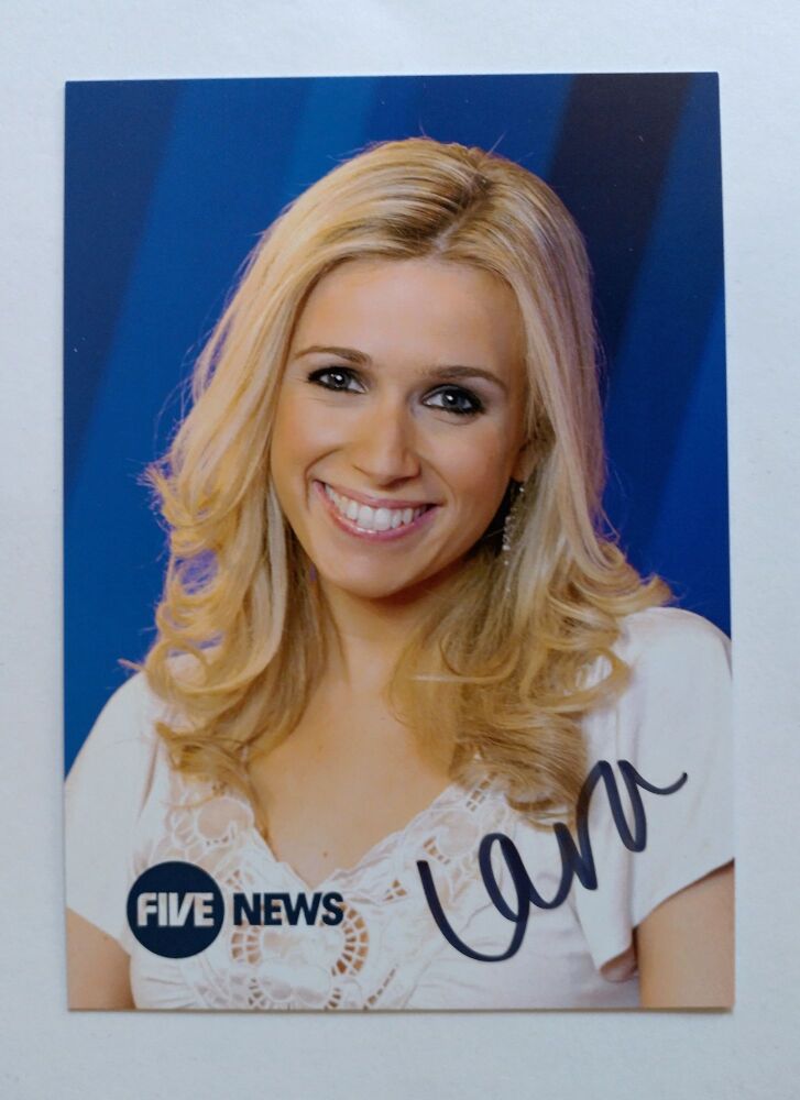 Lara Lewington autograph (hand-signed photograph)