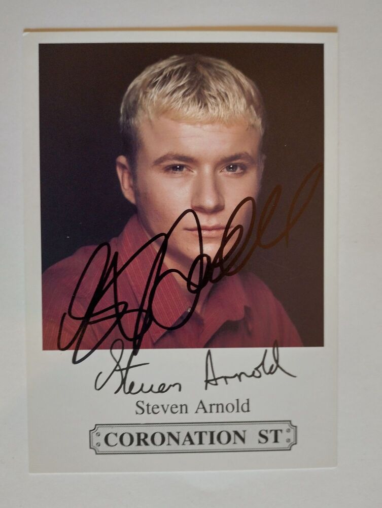 Steven Arnold autograph (hand-signed photograph)