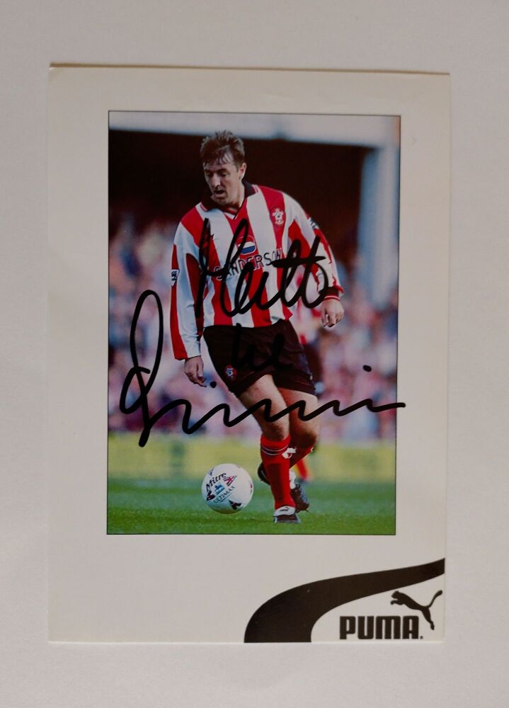 Matt Le Tissier autograph (hand-signed photograph)