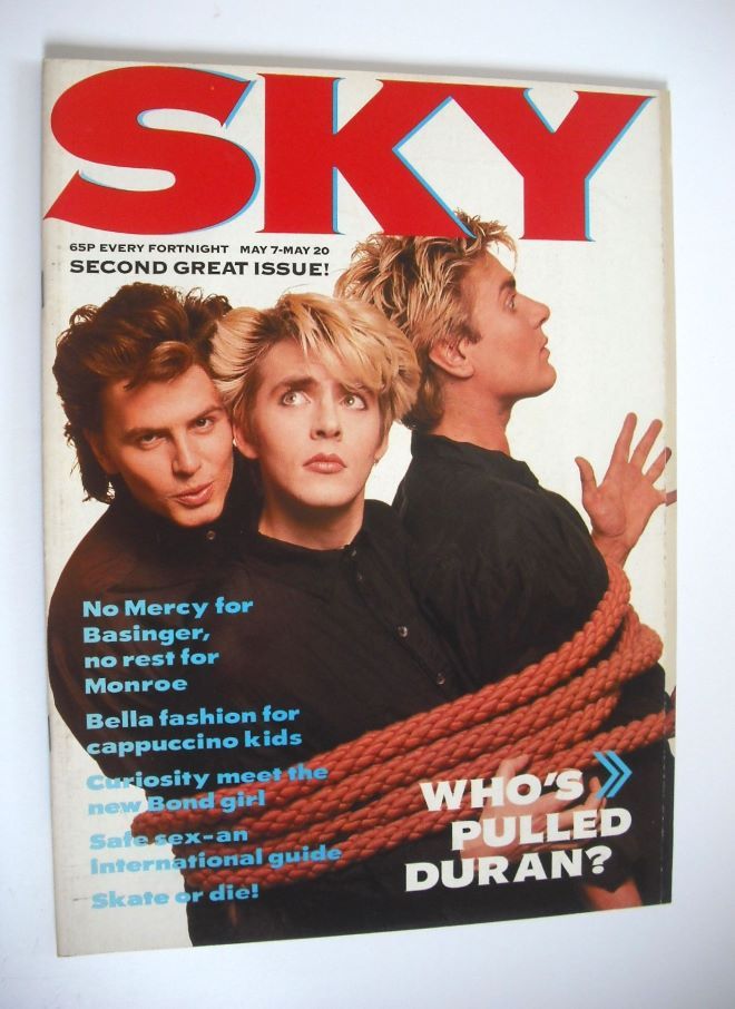 Sky magazine - Duran Duran cover (7-20 May 1987 - No 2)