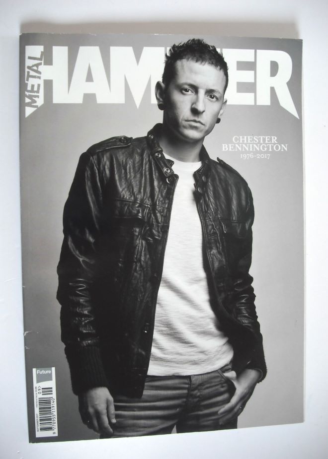 Metal Hammer magazine - Chester Bennington cover (September 2017)