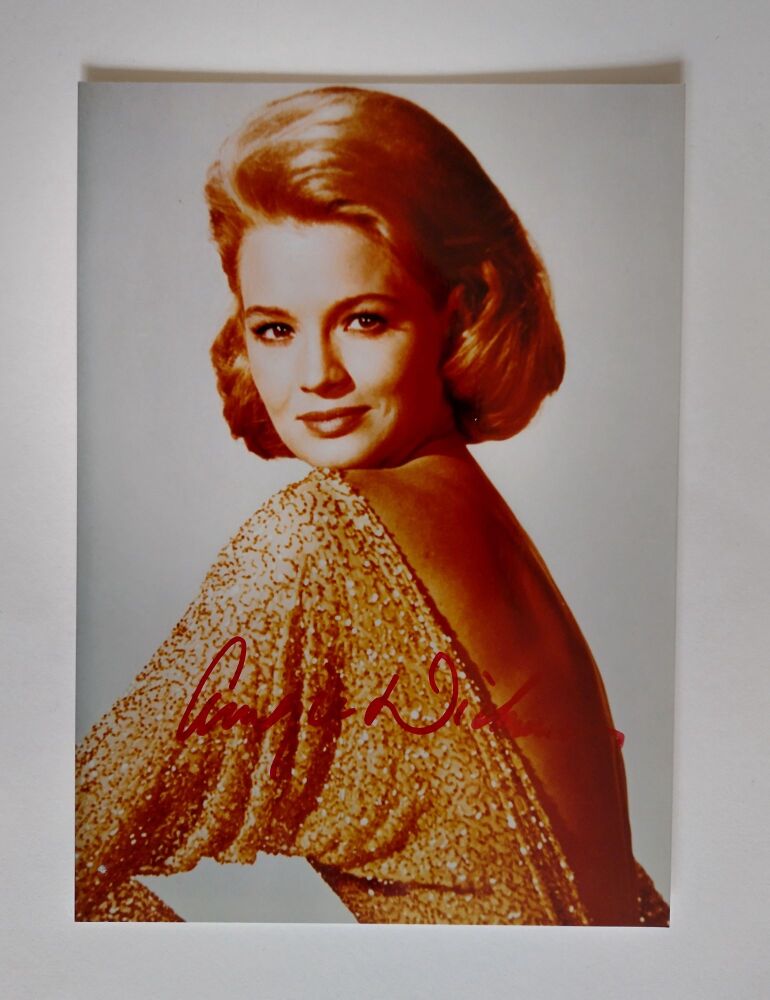 Angie Dickinson autograph (hand-signed photograph)