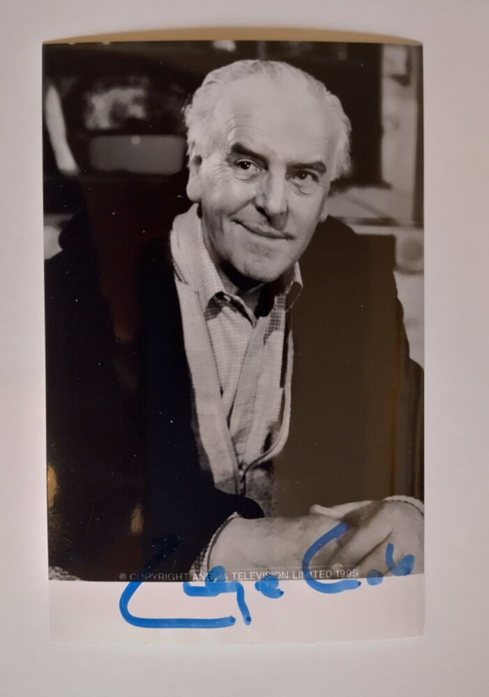 George Cole autograph (hand-signed photograph)