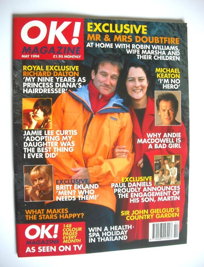 OK! magazine - Robin Williams cover (May 1994)