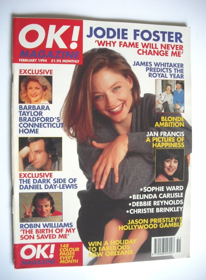 OK! magazine - Jodie Foster cover (February 1994)