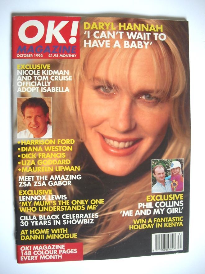 OK! magazine - Daryl Hannah cover (October 1993)