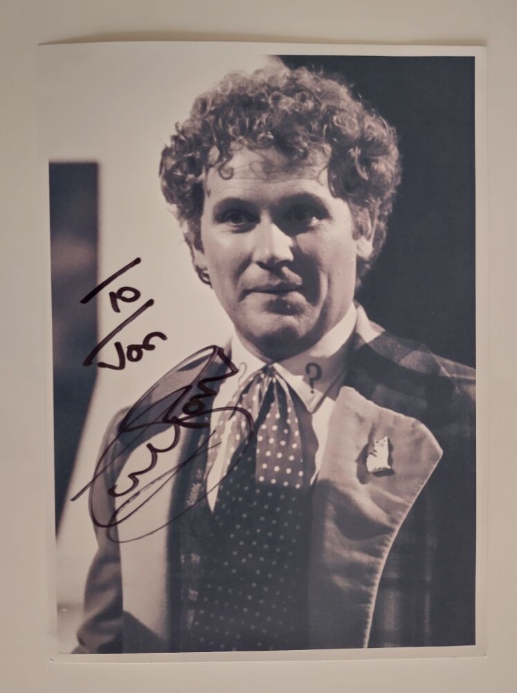Colin Baker autograph (hand-signed photograph)