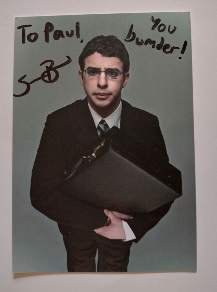 Simon Bird autograph (hand-signed photograph)
