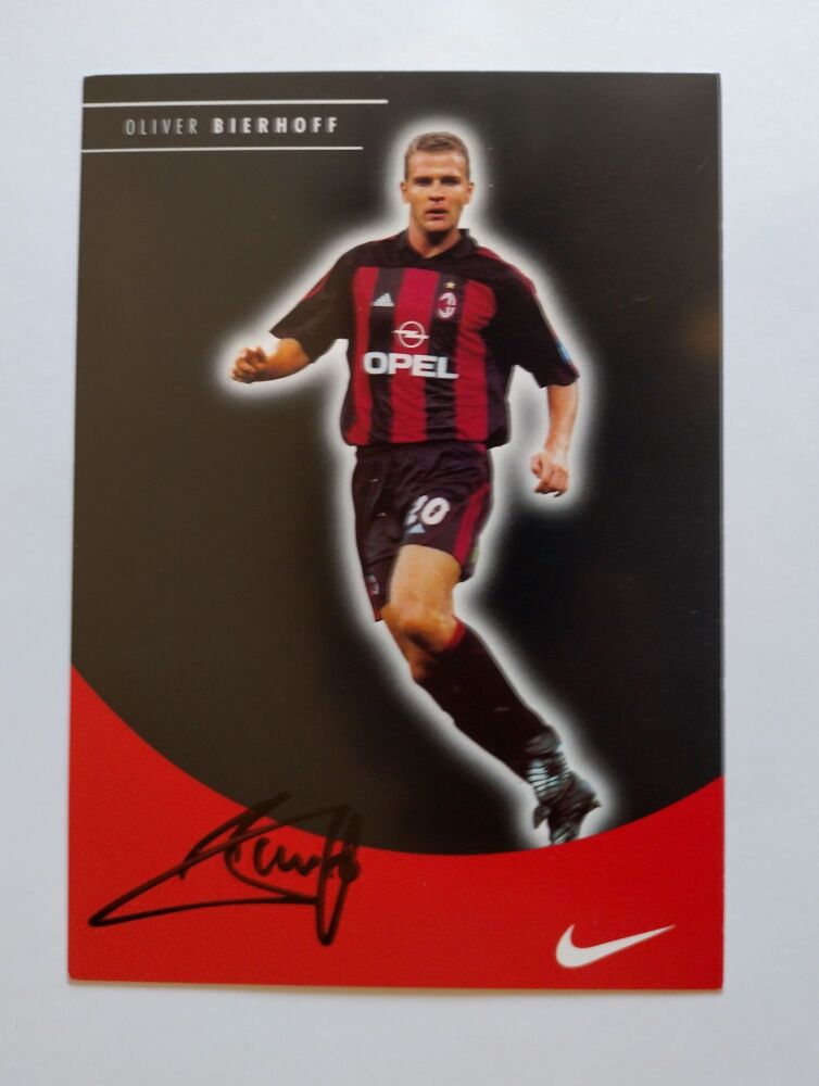 Oliver Bierhoff autograph (hand-signed photograph)