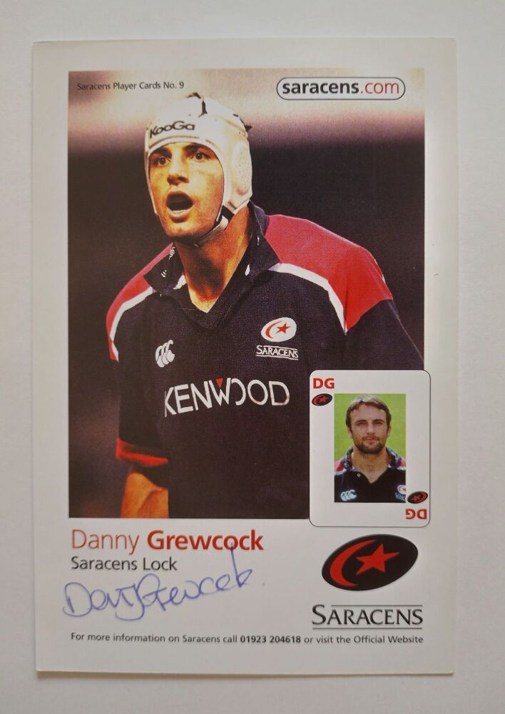 Danny Grewcock autograph (hand-signed photograph)