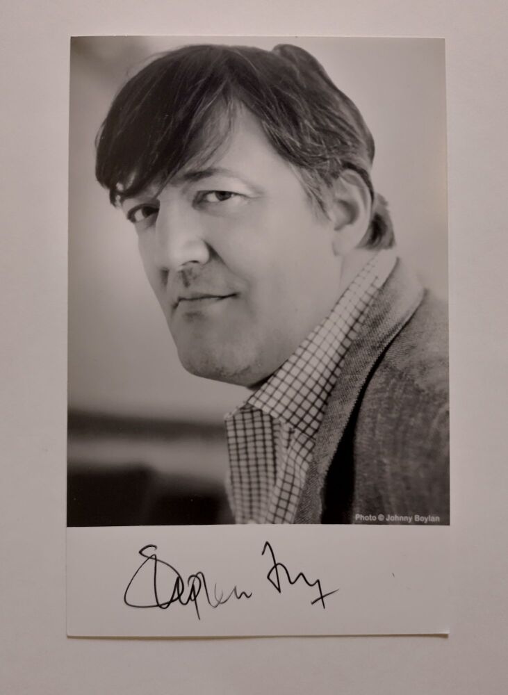 Stephen Fry autograph (hand-signed photograph)