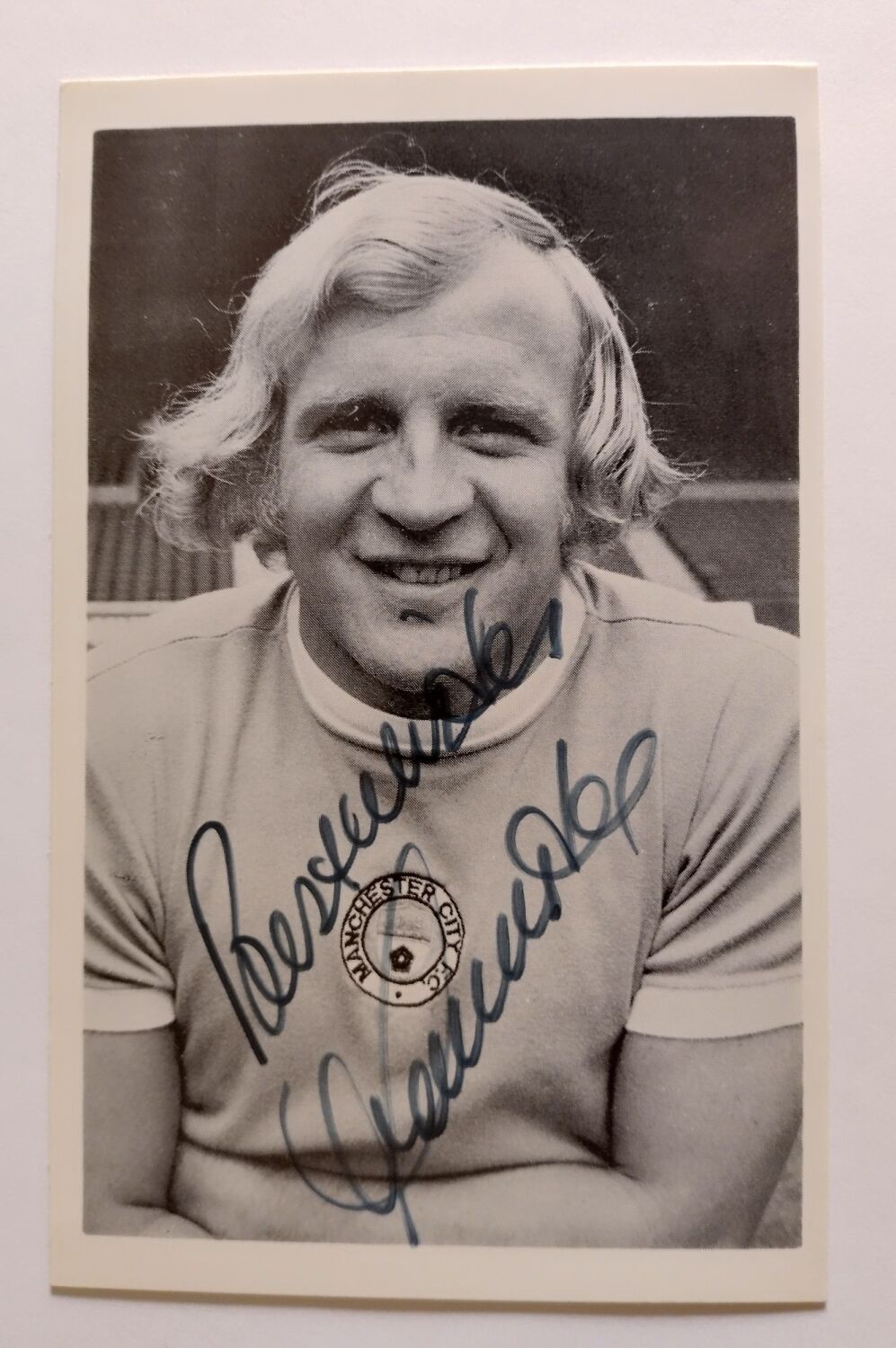 Francis Lee autograph (hand-signed photograph)