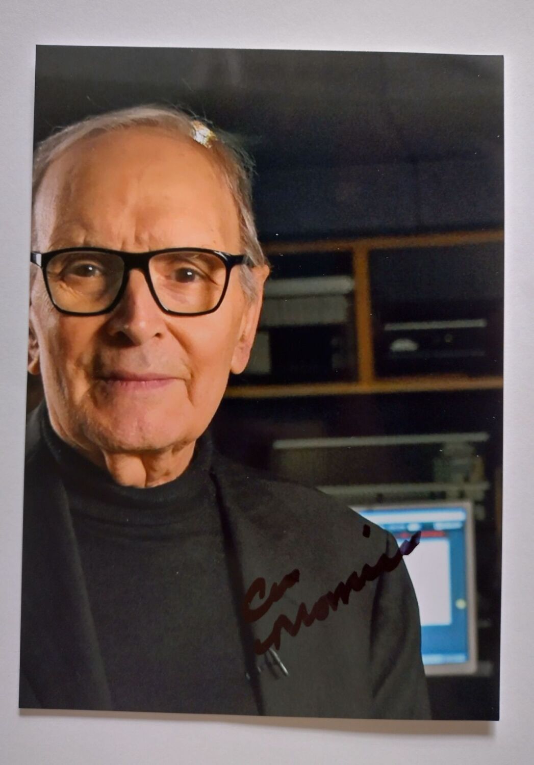 Ennio Morricone autograph (hand-signed photograph)