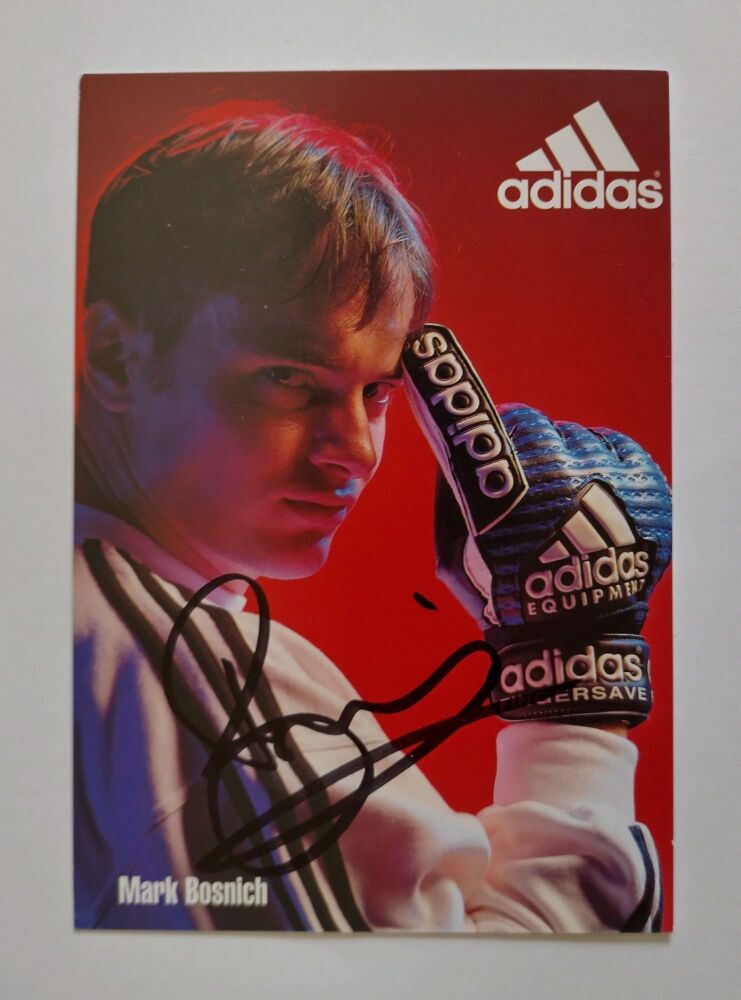 Mark Bosnich autograph (hand-signed photograph)