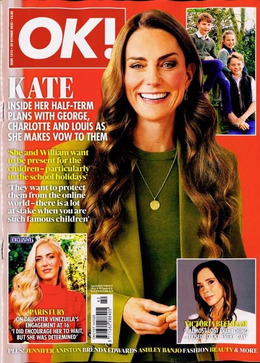 OK! magazine - Kate Middleton cover (20 October 2025 - Issue 1515)
