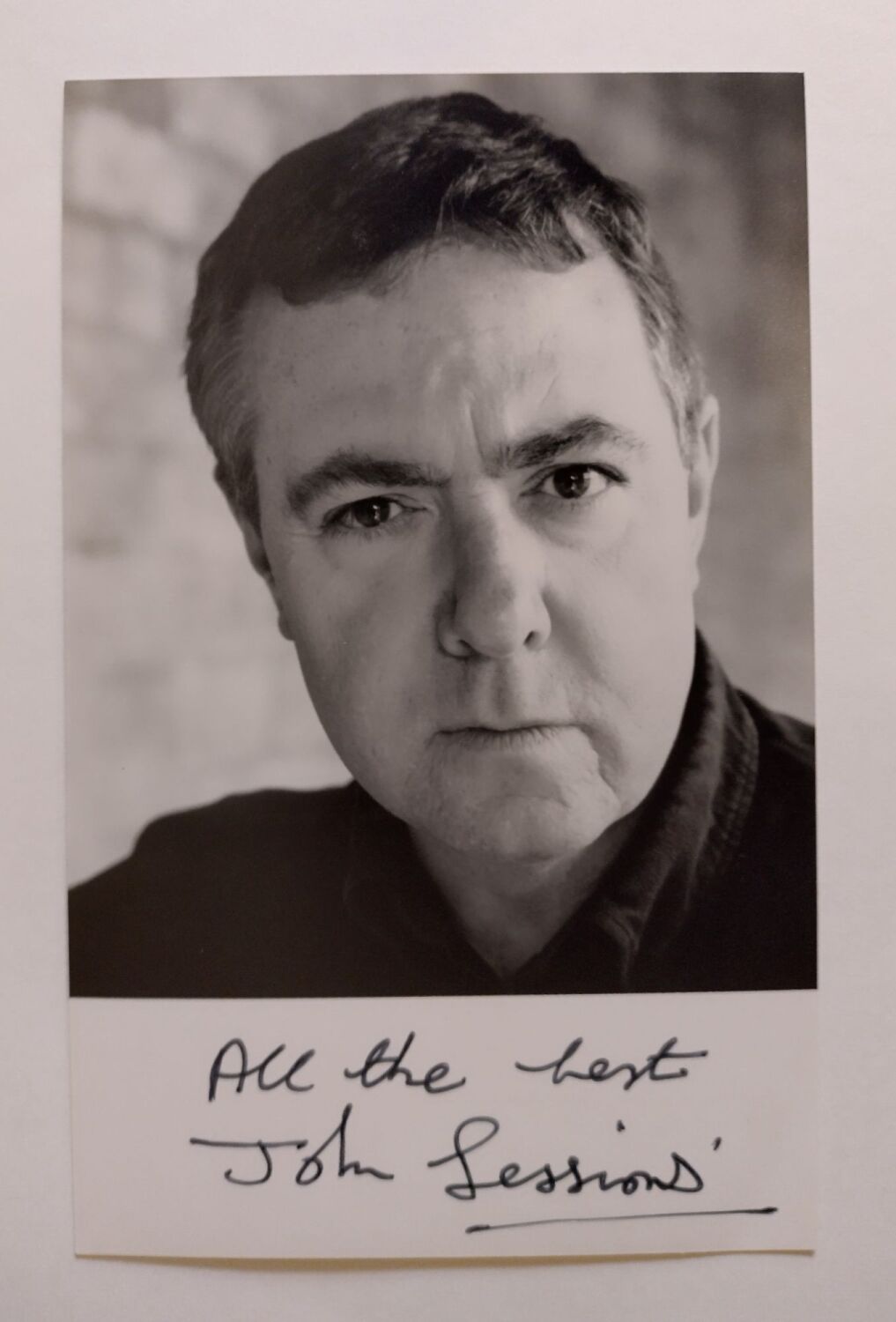 John Sessions autograph (hand-signed photograph)