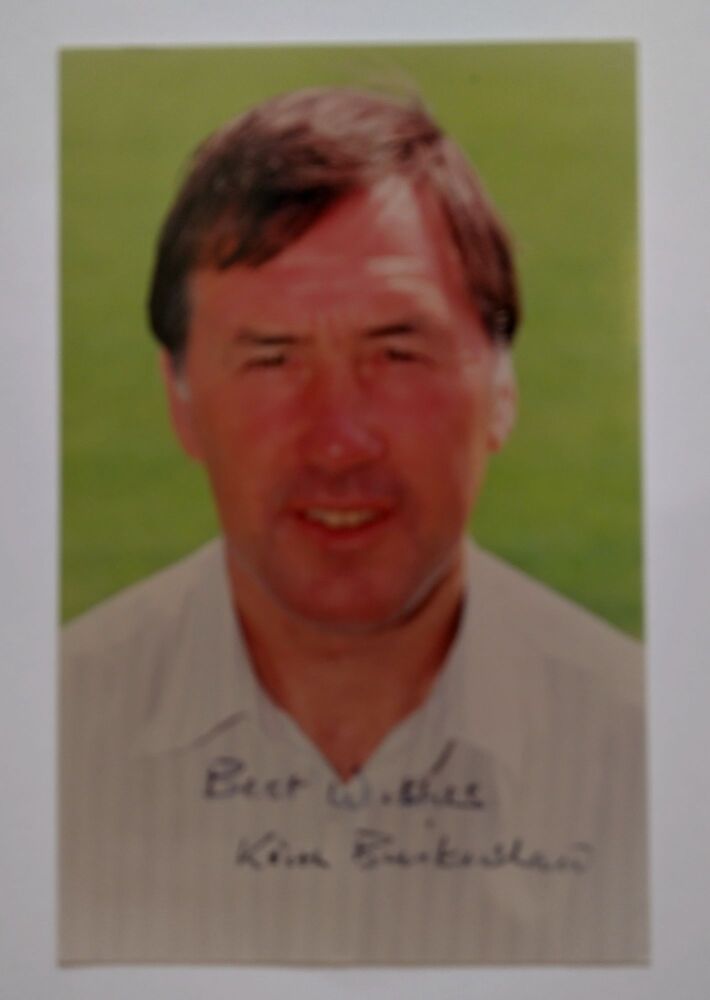 Keith Burkinshaw autograph (hand-signed photograph)