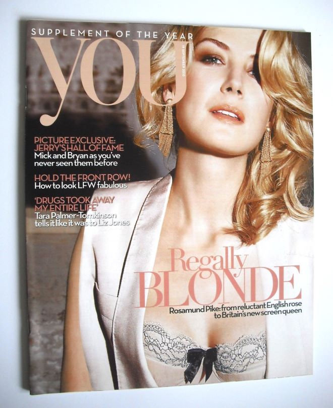 You magazine - Rosamund Pike cover (19 September 2010)