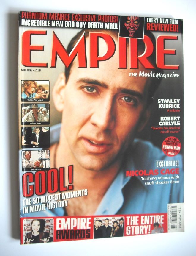 <!--1999-05-->Empire magazine - Nicolas Cage cover (May 1999 - Issue 119)