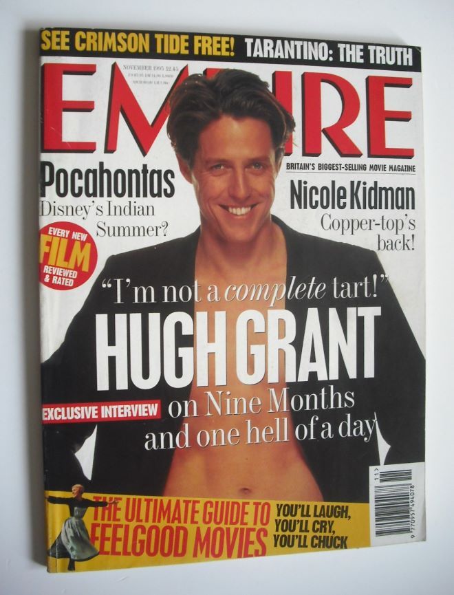 <!--1995-11-->Empire magazine - Hugh Grant cover (November 1995 - Issue 77)