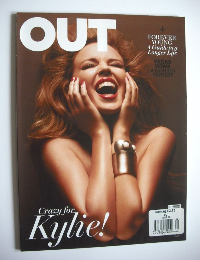 Out magazine - Kylie Minogue cover (August 2010)