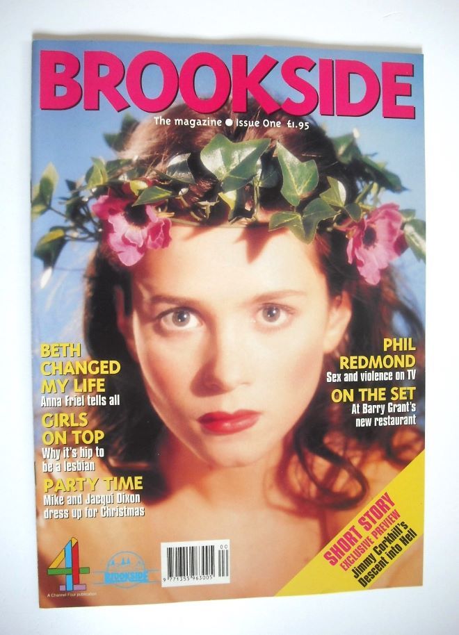 Brookside magazine - Anna Friel cover (Issue 1, 1994)