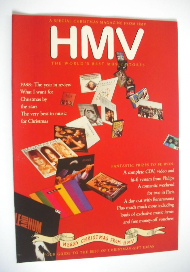 HMV Christmas magazine 1988