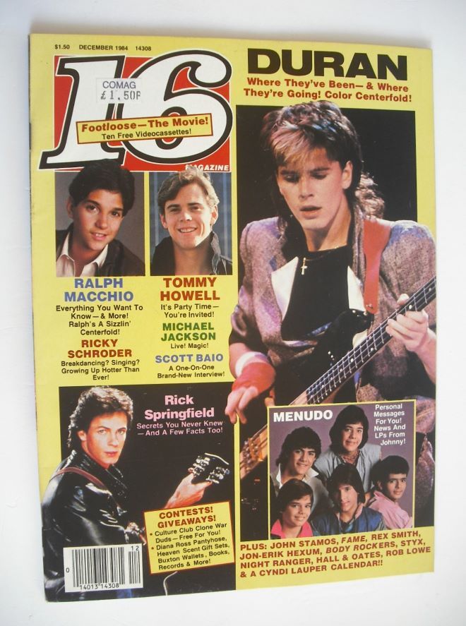 16 magazine (December 1984)
