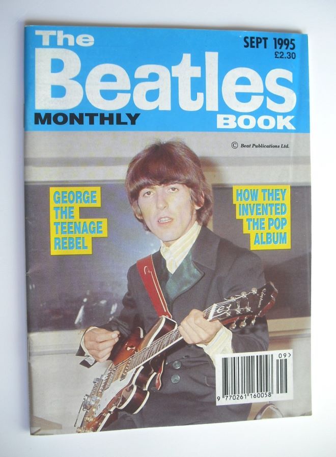 The Beatles Monthly Book - George Harrison cover (September 1995)