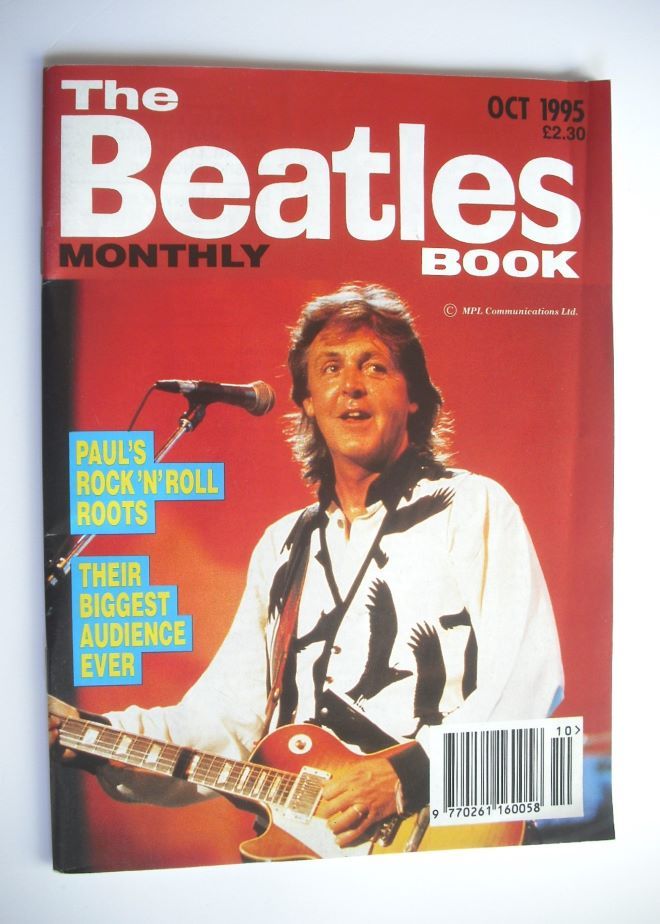 The Beatles Monthly Book - Paul McCartney cover (October 1995)
