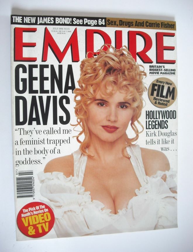 Empire magazine - Geena Davis cover (July 1994 - Issue 61)