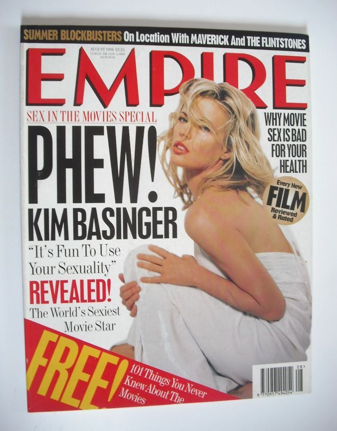 Empire magazine - Kim Basinger cover (August 1994 - Issue 62)