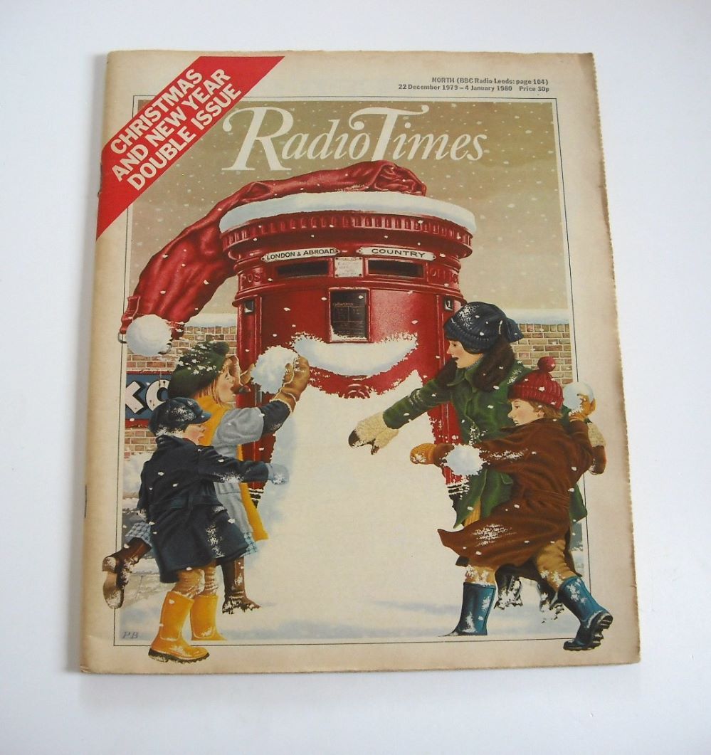 Radio Times magazine - Christmas and New Year Issue (22 December 1979 - 4 January 1980)