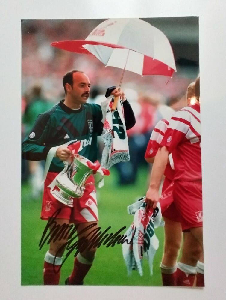 Bruce Grobbelaar autograph (hand-signed photograph)