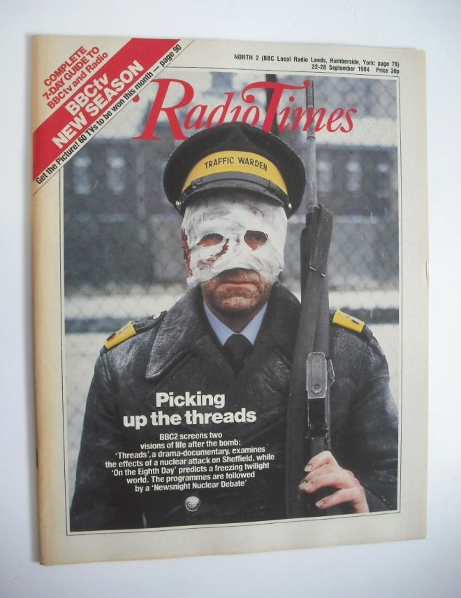 Radio Times magazine - Picking Up The Threads cover (22-28 September 1984)