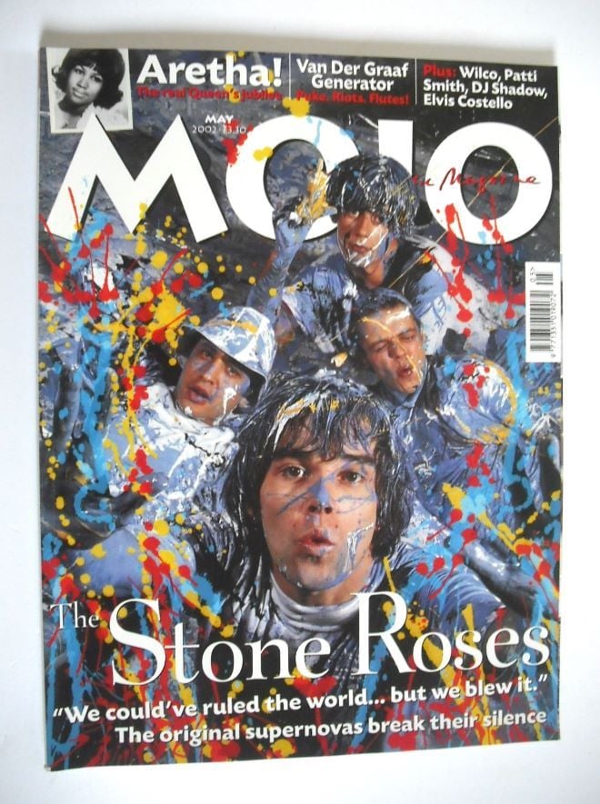 <!--2002-05-->MOJO magazine - The Stone Roses cover (May 2002 - Issue 102)