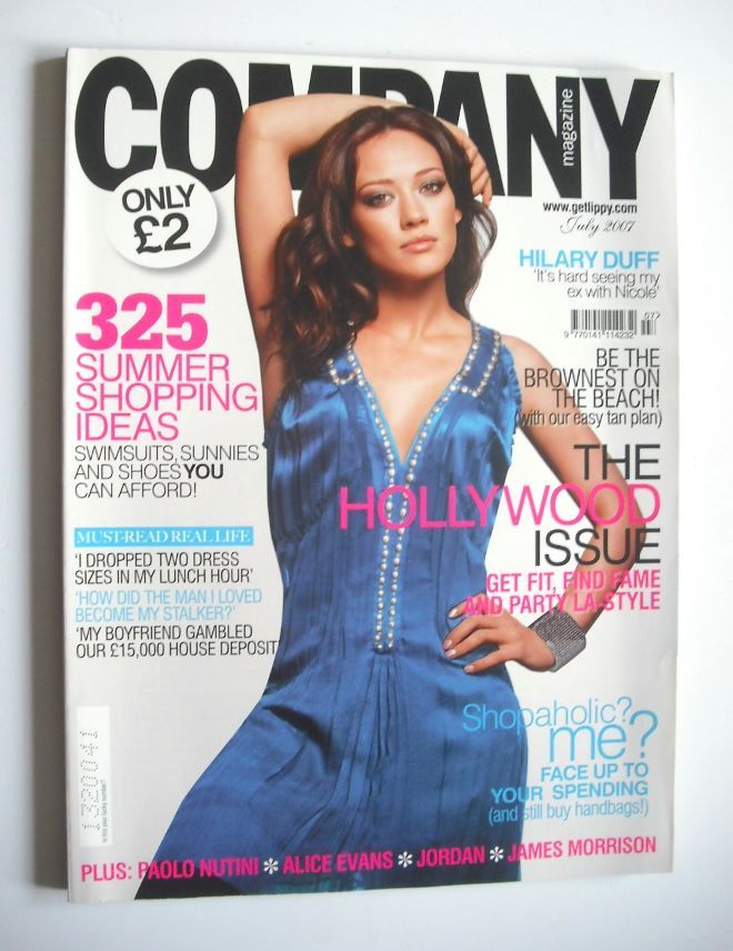 <!--2007-07-->Company magazine - July 2007 - Hilary Duff cover