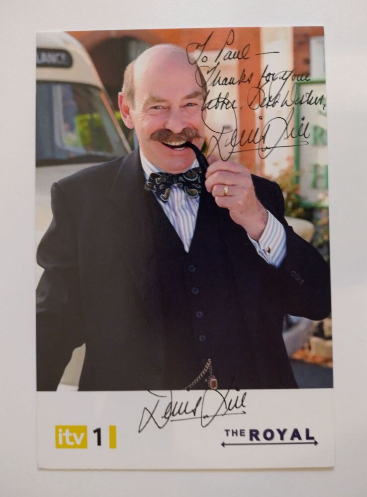 Denis Lill autograph (hand-signed photograph)