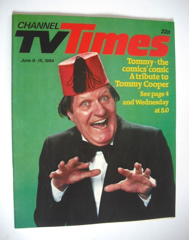 CTV Times magazine - 9-15 June 1984 - Tommy Cooper cover