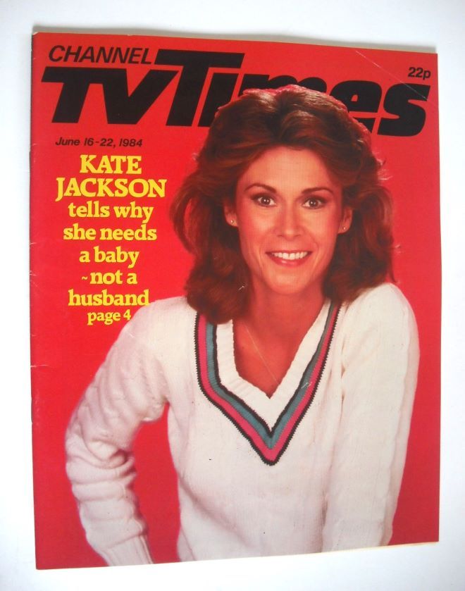 CTV Times magazine - 16-22 June 1984 - Kate Jackson cover