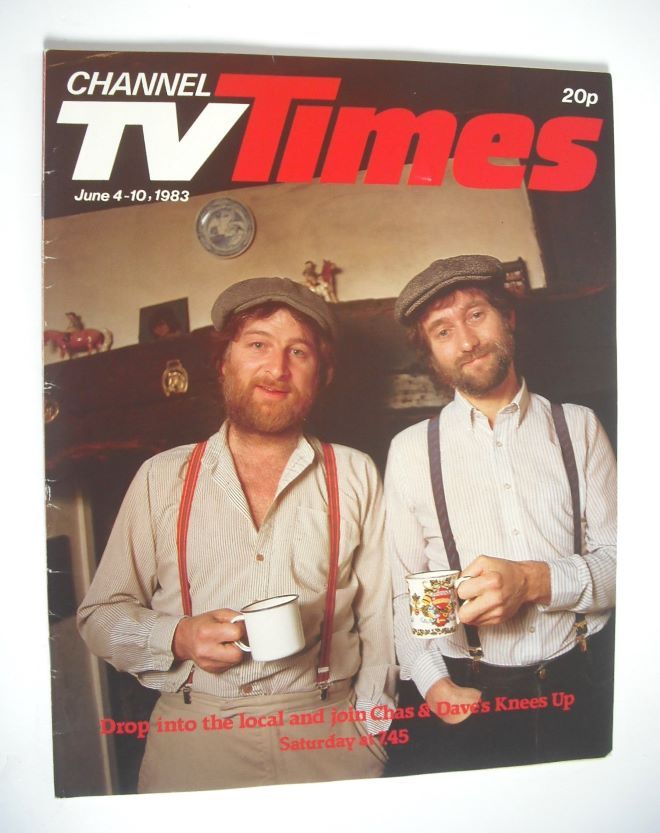 CTV Times magazine - 4-10 June 1983 - Chas and Dave cover