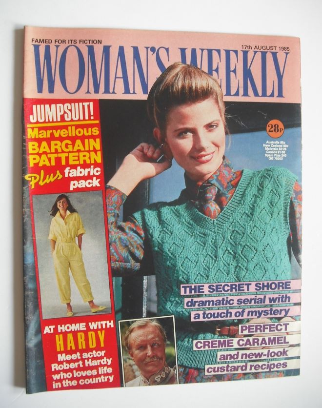 Woman's Weekly magazine (17 August 1985)
