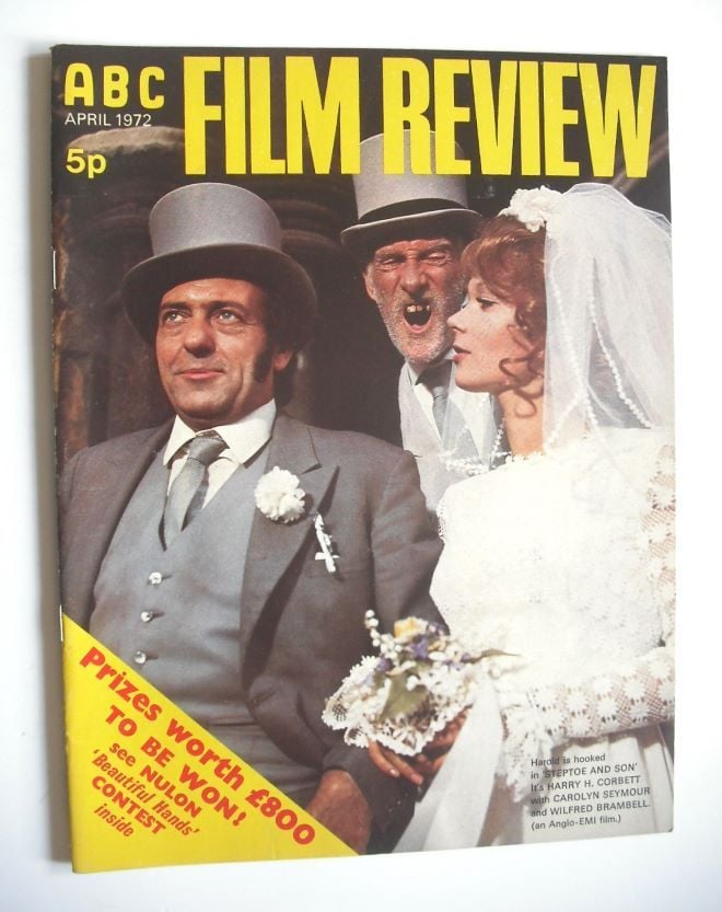ABC Film Review magazine - Steptoe and Son cover (April 1972)