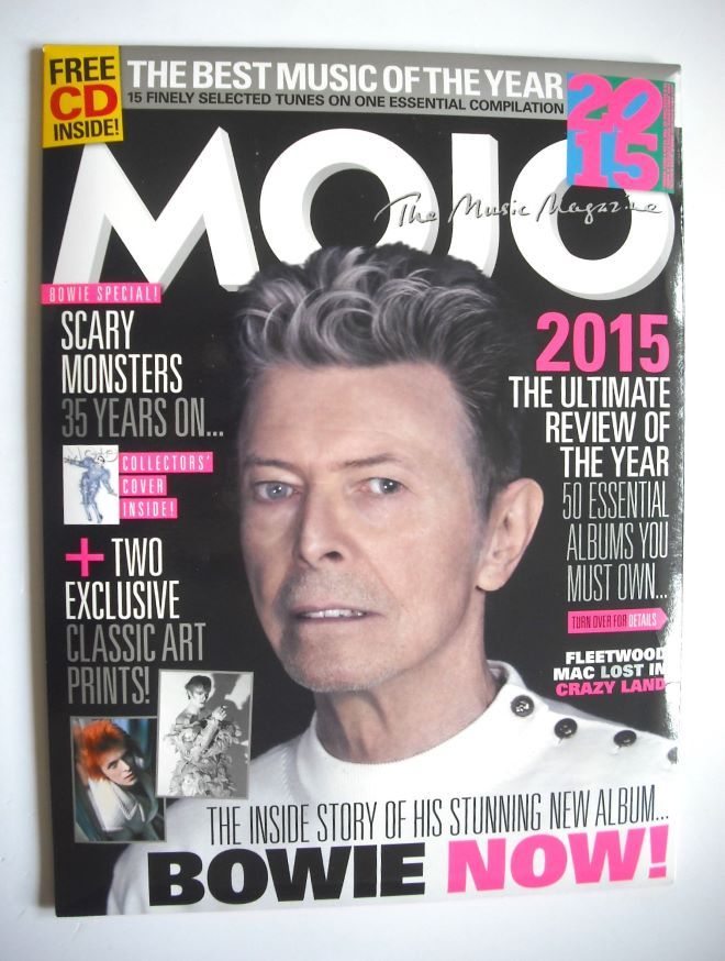 MOJO magazine - David Bowie cover (January 2016)