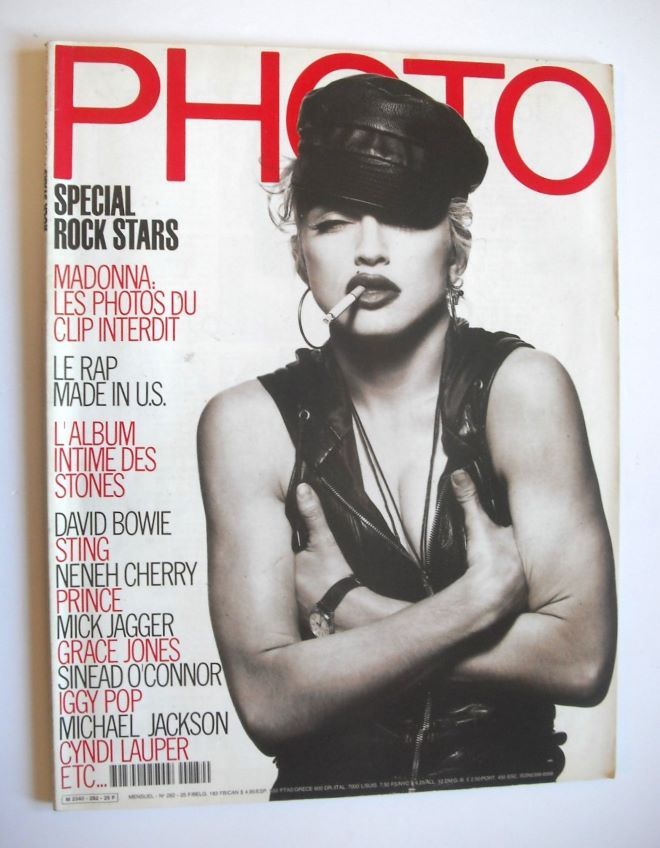 PHOTO magazine - March 1991 - Madonna cover