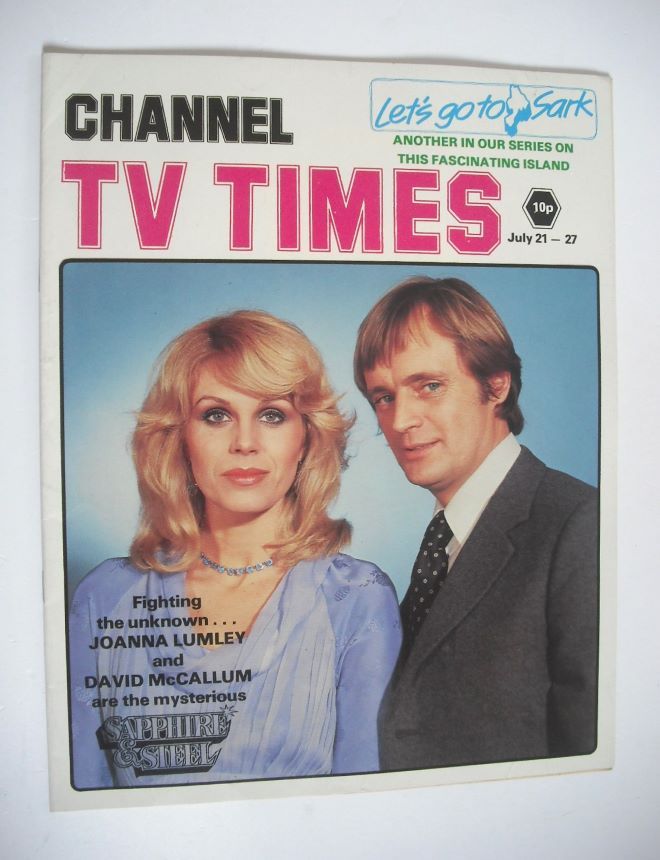 CTV Times magazine - 21-27 July 1979 - David McCallum and Joanna Lumley cover