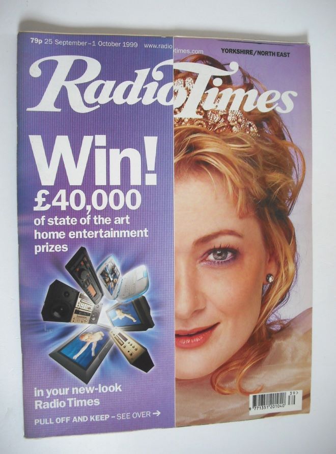 Radio Times magazine - Caroline Aherne cover (25 September - 1 October 1999)