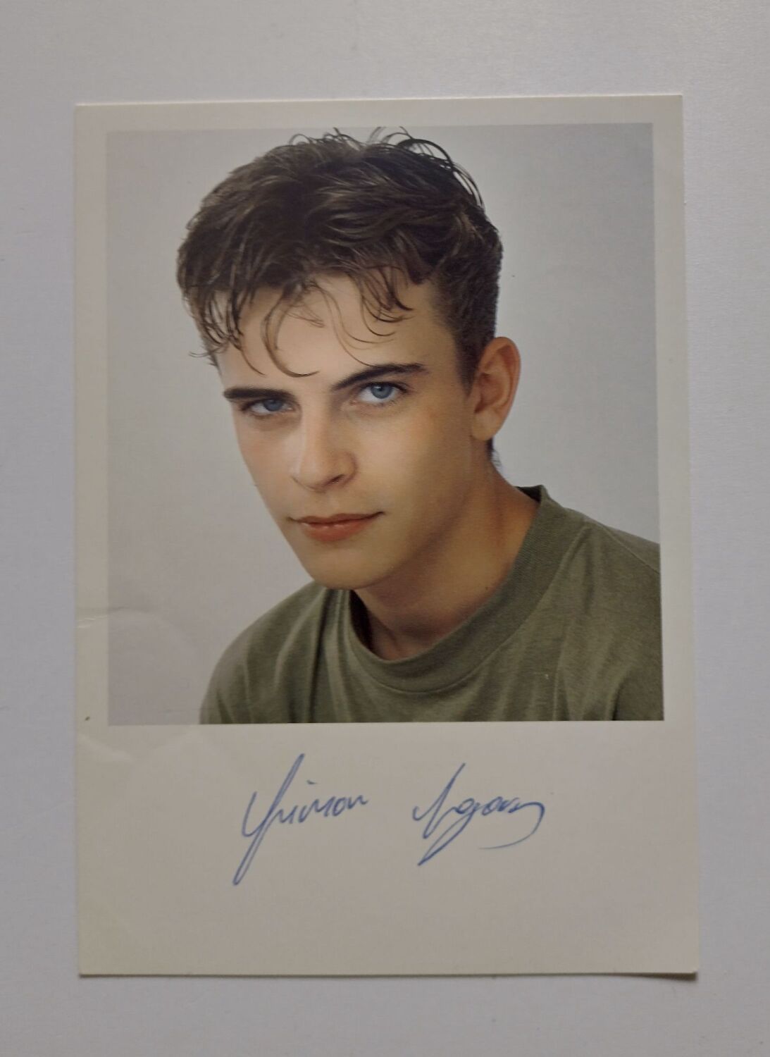 Simon Gregory (Gregson) autograph (hand-signed photograph)