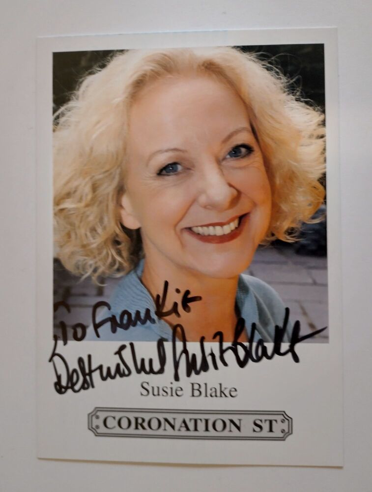 Susie Blake autograph (hand-signed photograph)